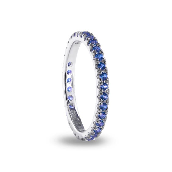 Ringe Lux Gioielli Dame in Weißgold Zaffiro AALK0371ZB;070;14;BI - AALK0371ZB;070;14;BI